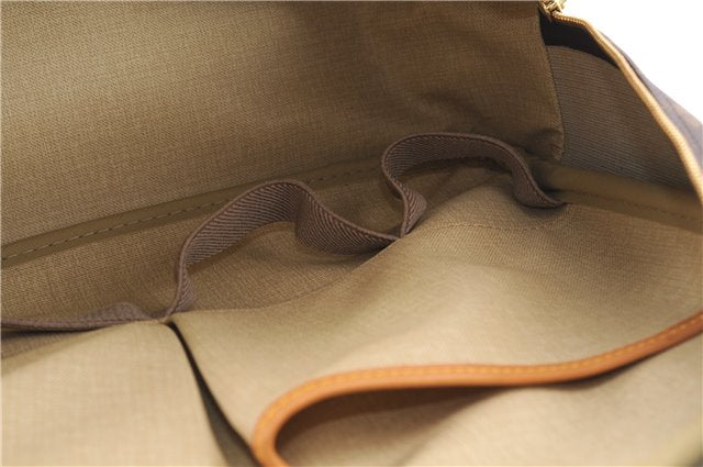 Authentic Louis Vuitton Monogram Deauville Hand Bag M47270 LV 9354E