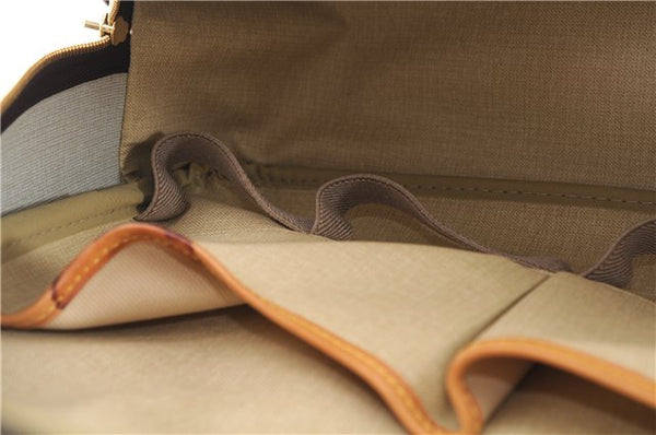 Authentic Louis Vuitton Monogram Deauville Hand Bag M47270 LV 9354E