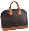 Authentic Louis Vuitton Monogram Alma Hand Bag Purse M51130 LV 9355E