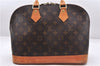 Authentic Louis Vuitton Monogram Alma Hand Bag Purse M51130 LV 9355E