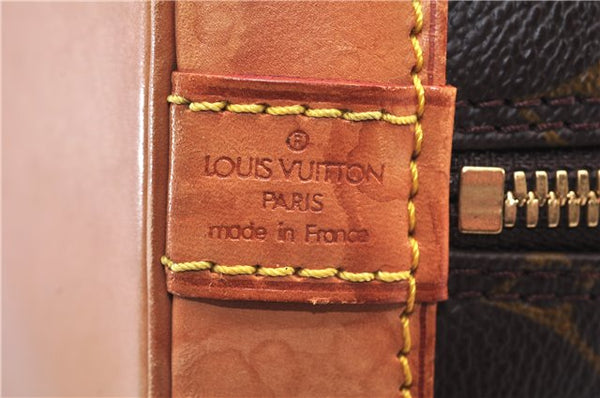 Authentic Louis Vuitton Monogram Alma Hand Bag Purse M51130 LV 9355E