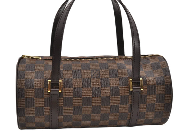 Authentic Louis Vuitton Damier Papillon 26 Hand Bag Purse N51304 LV 9356E
