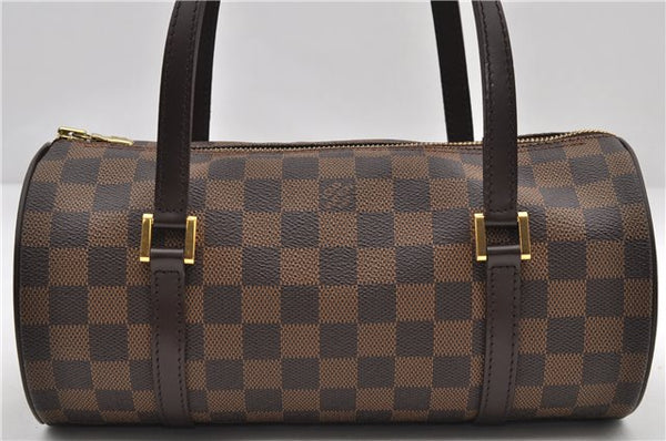 Authentic Louis Vuitton Damier Papillon 26 Hand Bag Purse N51304 LV 9356E