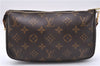 Authentic Louis Vuitton Monogram Pochette Accessoires Pouch M51980 LV 9357E