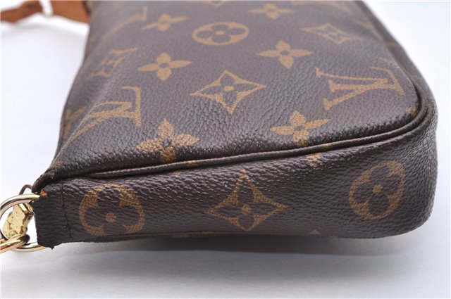 Authentic Louis Vuitton Monogram Pochette Accessoires Pouch M51980 LV 9357E