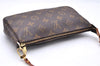 Authentic Louis Vuitton Monogram Pochette Accessoires Pouch M51980 LV 9357E