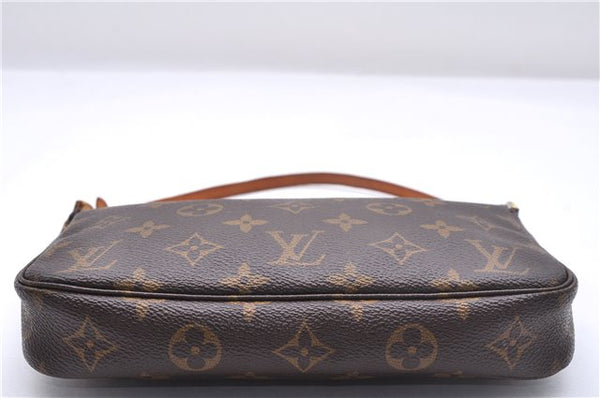 Authentic Louis Vuitton Monogram Pochette Accessoires Pouch M51980 LV 9357E