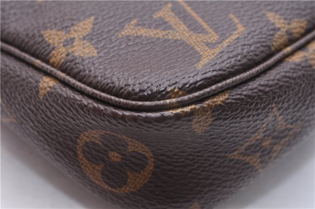 Authentic Louis Vuitton Monogram Pochette Accessoires Pouch M51980 LV 9357E