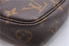 Authentic Louis Vuitton Monogram Pochette Accessoires Pouch M51980 LV 9357E