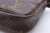 Authentic Louis Vuitton Monogram Pochette Accessoires Pouch M51980 LV 9357E