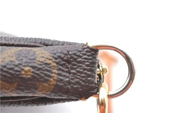 Authentic Louis Vuitton Monogram Pochette Accessoires Pouch M51980 LV 9357E