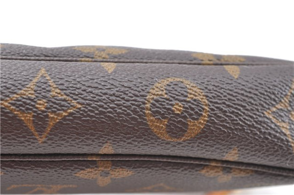 Authentic Louis Vuitton Monogram Pochette Accessoires Pouch M51980 LV 9357E