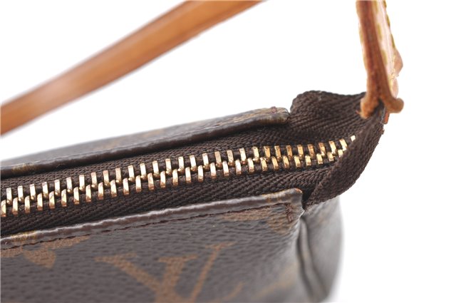 Authentic Louis Vuitton Monogram Pochette Accessoires Pouch M51980 LV 9357E