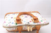 Auth Louis Vuitton Monogram Multicolor Alma PM Hand Bag White M92647 Box 9359E