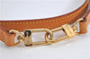 Authentic Louis Vuitton Leather Shoulder Strap Beige 40.9-47.6" LV 9360F