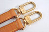 Authentic Louis Vuitton Leather Shoulder Strap Beige 40.9-47.6" LV 9360F