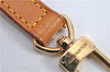 Authentic Louis Vuitton Leather Shoulder Strap Beige 40.9-47.6" LV 9360F