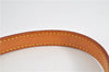 Authentic Louis Vuitton Leather Shoulder Strap Beige 40.9-47.6" LV 9360F