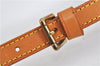 Authentic Louis Vuitton Leather Shoulder Strap Beige 40.9-47.6" LV 9360F