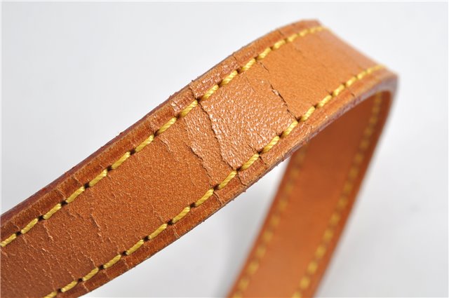 Authentic Louis Vuitton Leather Shoulder Strap Beige 40.9-47.6