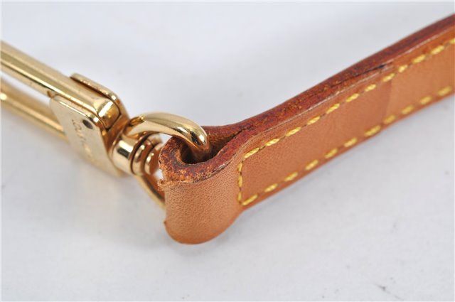 Authentic Louis Vuitton Leather Shoulder Strap Beige 40.9-47.6