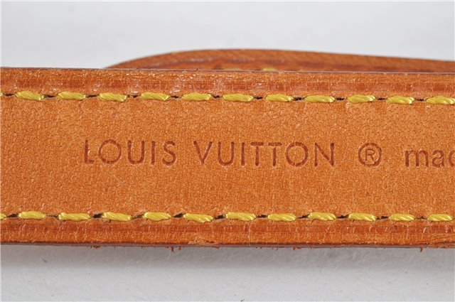 Authentic Louis Vuitton Leather Shoulder Strap Beige 40.9-47.6