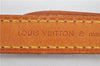 Authentic Louis Vuitton Leather Shoulder Strap Beige 40.9-47.6" LV 9360F
