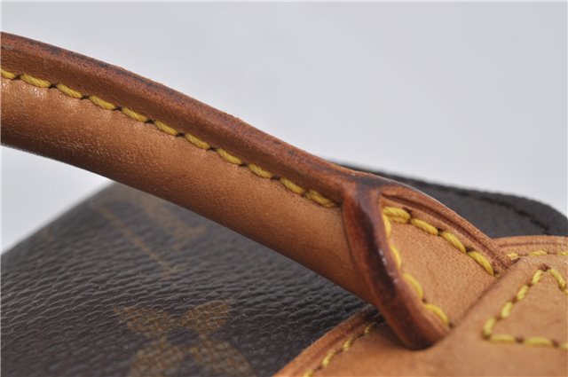 Authentic Louis Vuitton Monogram Montsouris PM Backpack M51137 LV 9361E