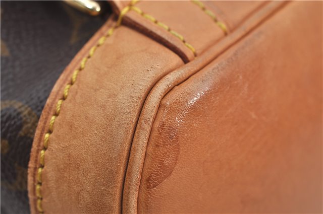 Authentic Louis Vuitton Monogram Montsouris PM Backpack M51137 LV 9361E