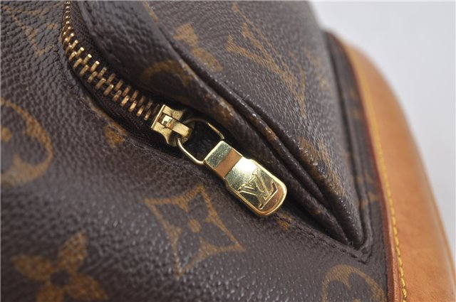 Authentic Louis Vuitton Monogram Montsouris PM Backpack M51137 LV 9361E