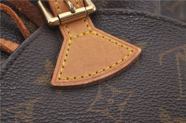 Authentic Louis Vuitton Monogram Montsouris PM Backpack M51137 LV 9361E