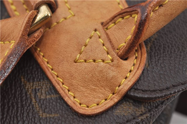 Authentic Louis Vuitton Monogram Montsouris PM Backpack M51137 LV 9361E