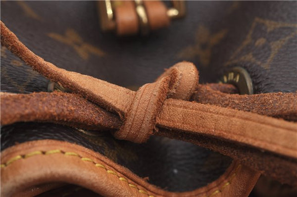 Authentic Louis Vuitton Monogram Montsouris PM Backpack M51137 LV 9361E