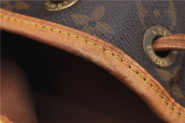 Authentic Louis Vuitton Monogram Montsouris PM Backpack M51137 LV 9361E