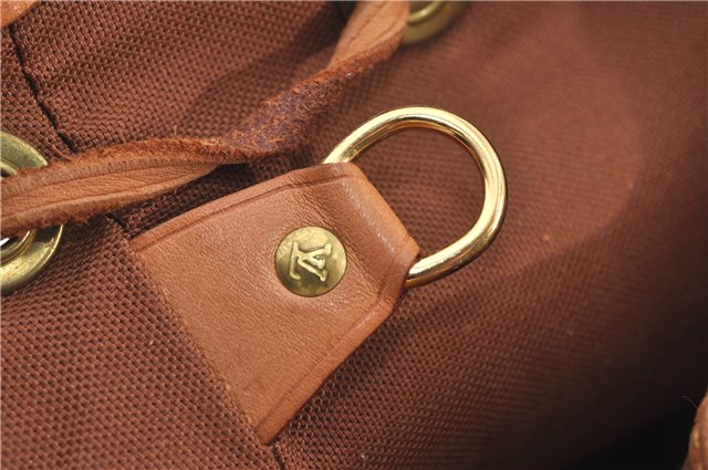 Authentic Louis Vuitton Monogram Montsouris PM Backpack M51137 LV 9361E