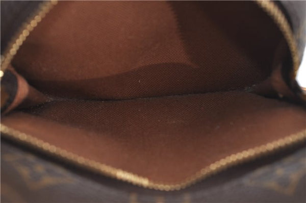 Authentic Louis Vuitton Monogram Montsouris PM Backpack M51137 LV 9361E