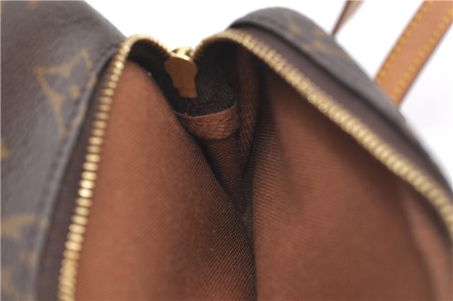 Authentic Louis Vuitton Monogram Montsouris PM Backpack M51137 LV 9361E