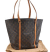 Authentic Louis Vuitton Monogram Sac Shopping PM Tote Bag M51108 LV 9363E