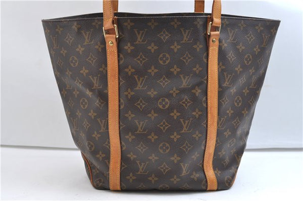 Authentic Louis Vuitton Monogram Sac Shopping PM Tote Bag M51108 LV 9363E