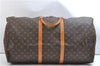 Authentic Louis Vuitton Monogram Keepall Bandouliere 60 M41412 Boston Bag 9365E