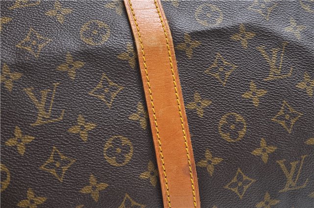 Authentic Louis Vuitton Monogram Keepall Bandouliere 60 M41412 Boston Bag 9365E