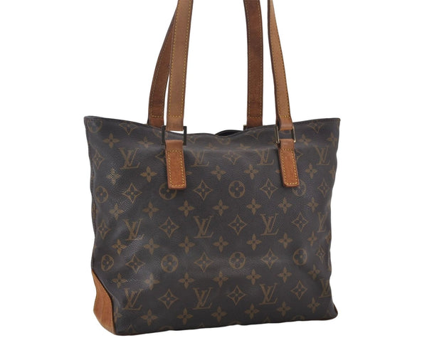 Authentic Louis Vuitton Monogram Cabas Piano Tote Bag M51148 LV 9366D