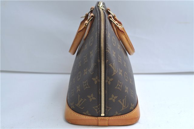 Authentic Louis Vuitton Monogram Alma Hand Bag Purse M51130 LV 9366E