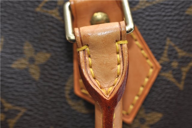 Authentic Louis Vuitton Monogram Alma Hand Bag Purse M51130 LV 9366E