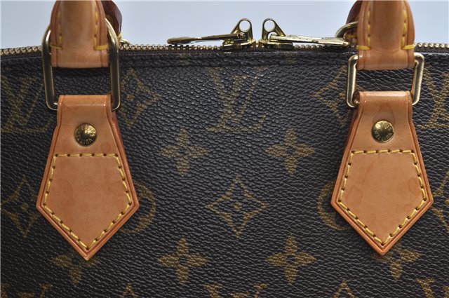Authentic Louis Vuitton Monogram Alma Hand Bag Purse M51130 LV 9366E