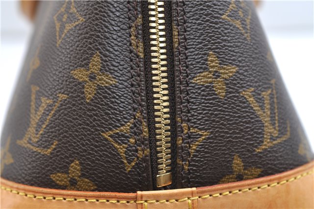 Authentic Louis Vuitton Monogram Alma Hand Bag Purse M51130 LV 9366E