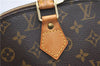 Authentic Louis Vuitton Monogram Alma Hand Bag Purse M51130 LV 9366E