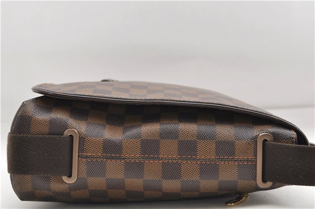 Auth Louis Vuitton Damier Brooklyn MM Shoulder Cross Body Bag N51211 LV 9370D