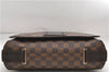 Auth Louis Vuitton Damier Brooklyn MM Shoulder Cross Body Bag N51211 LV 9370D