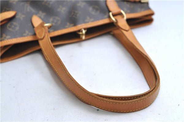 Authentic Louis Vuitton Monogram Batignolles Horizontal Tote Bag M51154 LV 9370E